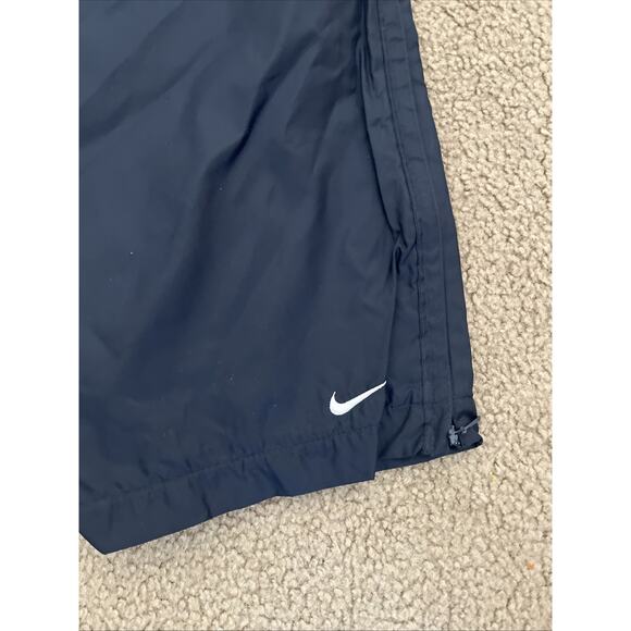 Vintage Nike Track Pants Mens Medium Blue Warm Up Zip Ankle Elastic Joggers - Picture 2 of 4